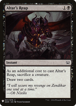 Altar's Reap (LIST-037) - The List