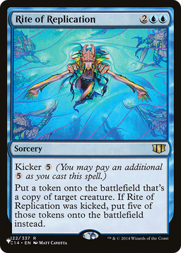 Rite of Replication (LIST-C14-122) - The List