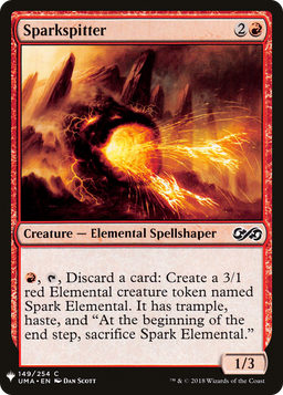 Sparkspitter (LIST-UMA-149) - The List