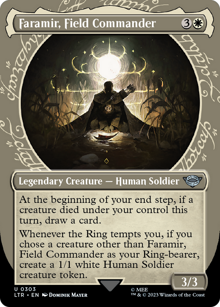 Faramir, Field Commander (Showcase) (LTR-303) - The Lord of the Rings: Tales of Middle-earth: (Showcase) (Borderless)
