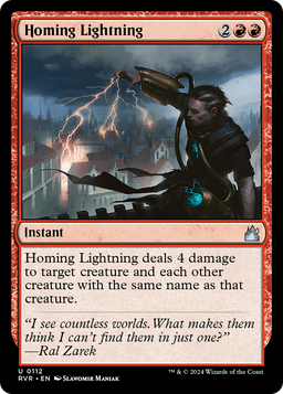 Homing Lightning (RVR-112) - Ravnica Remastered Foil