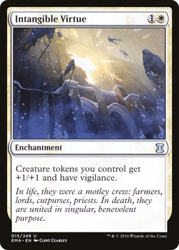 Intangible Virtue (EMA-015) - Eternal Masters Foil