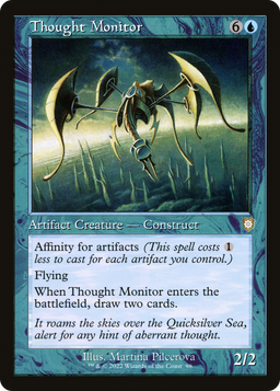 Thought Monitor (Retro Frame) (BRC-098) - The Brothers' War Commander