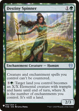 Destiny Spinner (LIST-168/254) - The List: (enchantment)