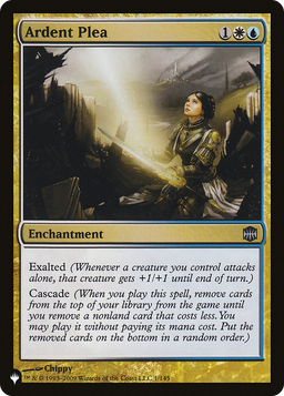Ardent Plea (LIST-1/145) - The List