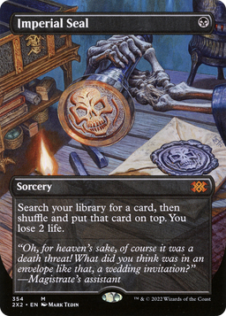 Imperial Seal (Borderless) (2X2-354) - Double Masters 2022