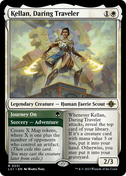 Kellan, Daring Traveler (LCI-231) - The Lost Caverns of Ixalan