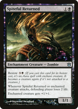 Spiteful Returned (BNG-084) - Born of the Gods: (enchantment)