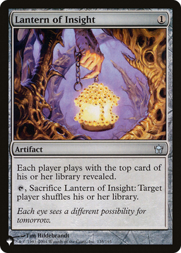 Lantern of Insight (PLST-5DN-135) - The List
