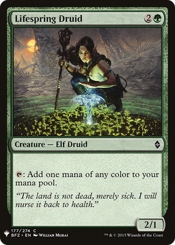 Lifespring Druid (LIST-177) - The List