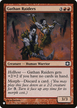 Gathan Raiders (LIST-FUT-99) - The List