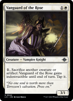 Vanguard of the Rose (LCI-042) - The Lost Caverns of Ixalan