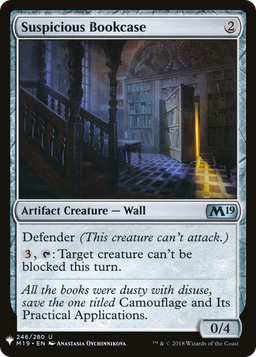Suspicious Bookcase (LIST-246) - The List