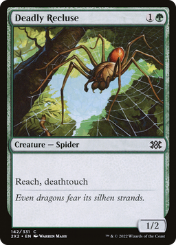Deadly Recluse (2X2-142) - Double Masters 2022