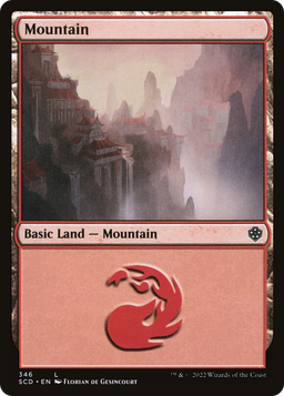 Mountain (346) (SCD-346) - Starter Commander Decks