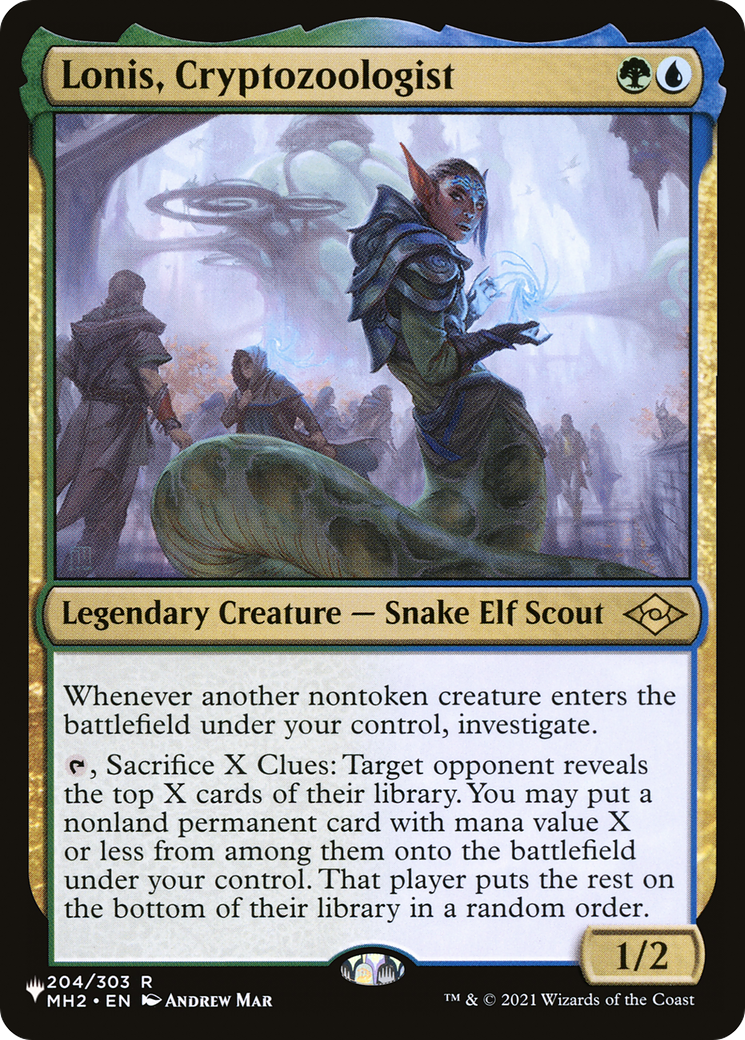 Lonis, Cryptozoologist (LIST-204/303) - The List