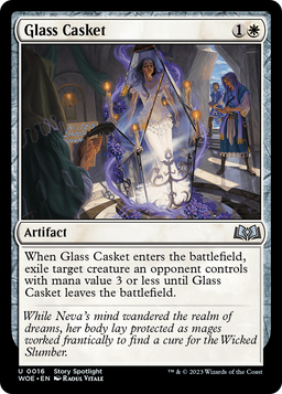 Glass Casket (WOE-016) - Wilds of Eldraine Foil