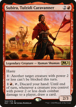 Subira, Tulzidi Caravanner (M21-162) - Core Set 2021 Foil