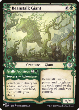 Beanstalk Giant (Showcase) (LIST-295/269) - The List: (Showcase)