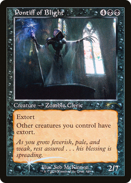 Pontiff of Blight (Retro Frame) (SLD-848) - Secret Lair Drop Foil