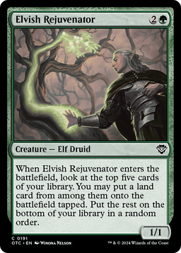 Elvish Rejuvenator (OTC-191) - Outlaws of Thunder Junction Commander