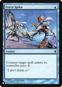 Force Spike (LIST-14/90) - The List