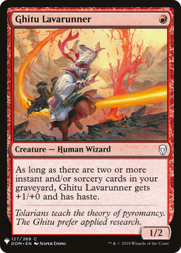 Ghitu Lavarunner (LIST-127) - The List