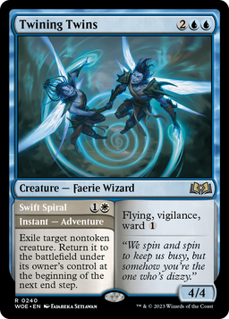 Twining Twins (WOE-240) - Wilds of Eldraine Foil