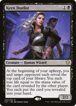 Keen Duelist (C21-042) - Commander 2021