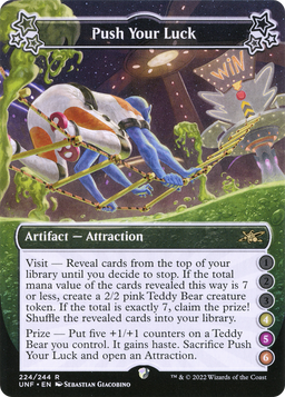 Push Your Luck (4-5-6) (UNF-224) - Unfinity Foil