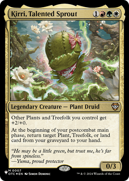 Kirri, Talented Sprout (LIST-OTC-7) - The List