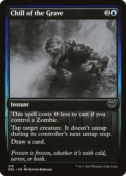 Chill of the Grave (DBL-318) - Innistrad: Double Feature Foil