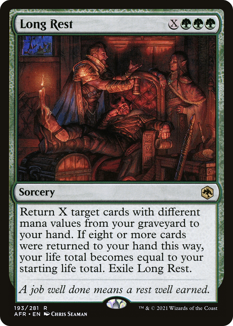 Long Rest (AFR-193) - Adventures in the Forgotten Realms Foil
