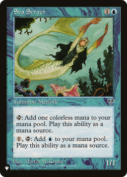 Sea Scryer (LIST-MIR-90) - The List