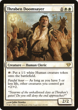 Thraben Doomsayer (DKA-025) - Dark Ascension