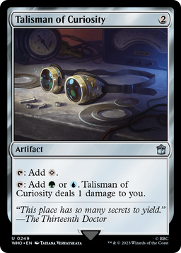 Talisman of Curiosity (WHO-249) - Doctor Who Foil