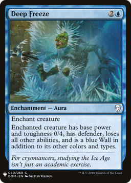 Deep Freeze (LIST-050) - The List