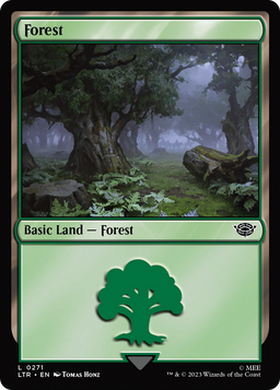 Forest (0271) (LTR-271) - The Lord of the Rings: Tales of Middle-earth Foil