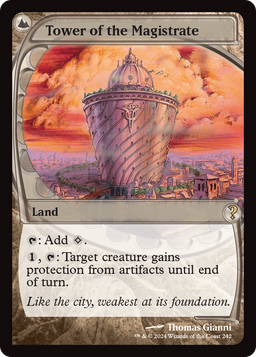 Tower of the Magistrate (Future Sight) (MB2-242) - Mystery Booster 2 Foil