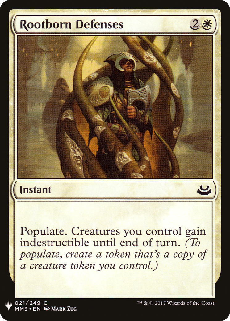 Rootborn Defenses (LIST-021) - The List