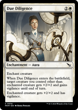 Due Diligence (MKM-014) - Murders at Karlov Manor Foil