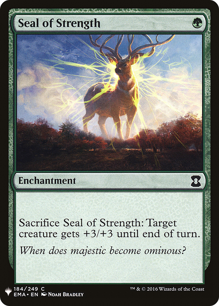 Seal of Strength (LIST-184) - The List