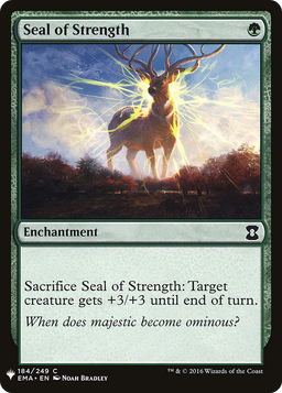 Seal of Strength (LIST-184) - The List