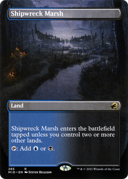 Shipwreck Marsh (Borderless) (MID-285) - Innistrad: Midnight Hunt