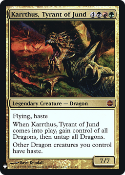 Karrthus, Tyrant of Jund (LIST-117) - The List Foil