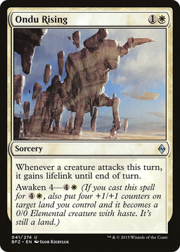 Ondu Rising (BFZ-041) - Battle for Zendikar Foil