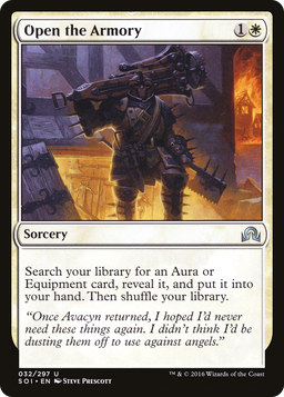 Open the Armory (SOI-032) - Shadows over Innistrad Foil
