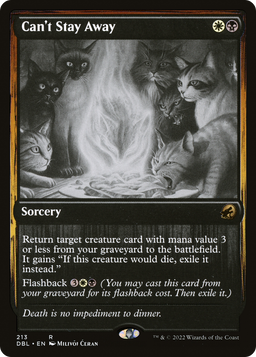 Can't Stay Away (DBL-213) - Innistrad: Double Feature