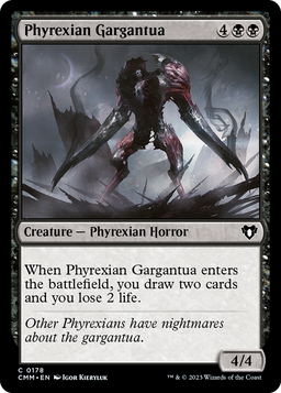 Phyrexian Gargantua (CMM-178) - Commander Masters