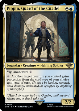 Pippin, Guard of the Citadel (LTR-218) - The Lord of the Rings: Tales of Middle-earth Foil